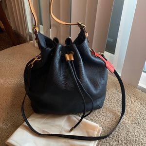 Coach Legacy Drawstring Handbag In Soft Pebbled